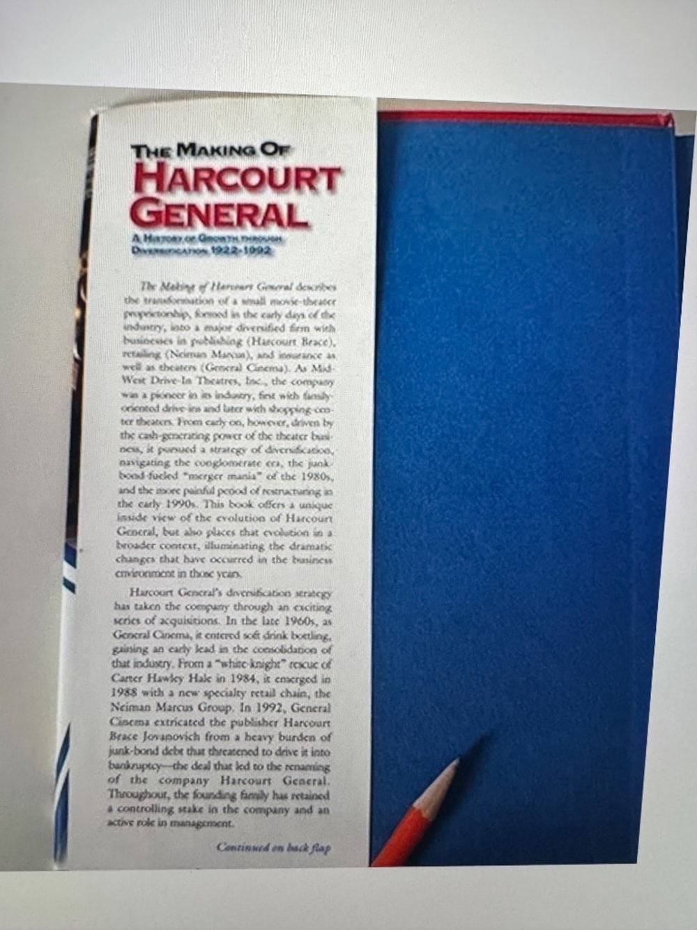 The Making Of Harcourt General - Picture 2 of 7